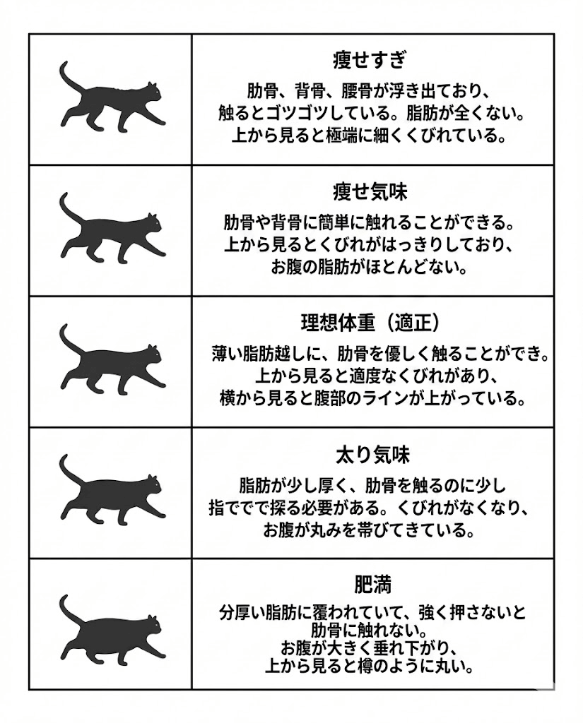 ボディコンディションスコア（BCS）